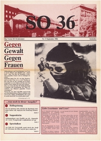 SO 36 : Der Verein SO 36 informiert; Nr. 5, September 1986