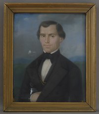 Brandenburger Maler: Porträt Karl Rost, um 1850