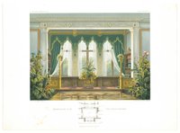 Fensternische in der Villa von Arnim in Potsdam (Architectonisches Skizzenbuch, 1862, Heft LV, Blatt 1)