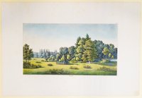 Aussicht vom Herrengarten, Tafel XVI der "Andeutungen über Landschaftsgärtnerei"