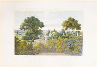 Aussicht vom englischen Haus, Tafel XXVII der "Andeutungen über Landschaftsgärtnerei"