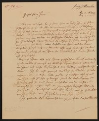 Brief von Samuel Amsler an Friedrich John vom 15.10.1843