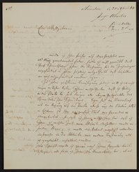 Brief von Samuel Amsler an Friedrich John vom 20.04.1844