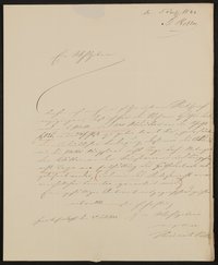 Brief von Heinrich Keller an Friedrich John vom 5.7.1844