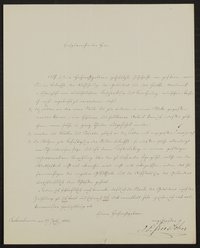 Brief von J.S. Fries an Georg von St. George vom 17.07.1844