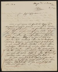 Brief von Ferdinand von Miller an Friedrich John vom 04.06.1844