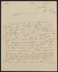 Brief von Ferdinand von Miller an Friedrich John vom 23.06.1844