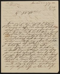 Brief von Ferdinand von Miller an Friedrich John vom 02.07.1844