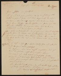Brief von Ignatz Fletterich an Friedrich John vom 26.05.1844