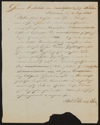 Brief von Seb. Pichlers sel. Erben an Friedrich John vom 04.08.1841