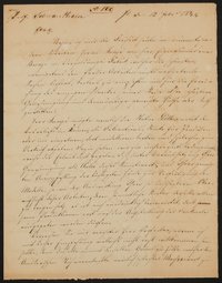 Brief von Friedrich John / Comité für Errichtung des Goetheschen Denkmals an Ludwig Schwanthaler vom 12.02.1844