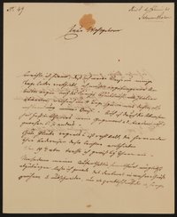 Brief von Ludwig Schwanthaler an Friedrich John vom 08.06.1841