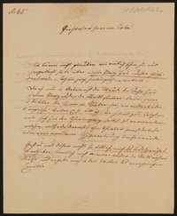 Brief von Ludwig Schwanthaler an Friedrich John vom 30.10.1842