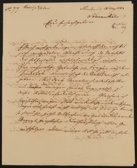 Brief von Ludwig Schwanthaler an Friedrich John vom 30.05.1843