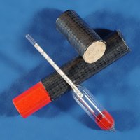 Aräometer für Schwefelsäure, Dichte 1,200 bis 1,250 g/cm³