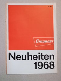 Graupner Neuheiten 1968