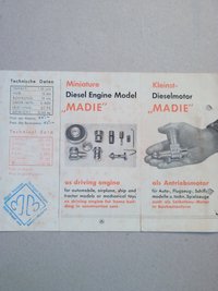 Flyer MADIE Dieselmotor