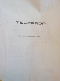 Teleprop - Bau- uns Betriebsanleitung