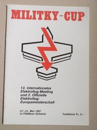 EM Elektromodellflug 1987 Pfäffikon