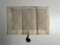 Urkunde, Testament der Ursula Rorbach, geborene von Melem, Frankfurt 1524