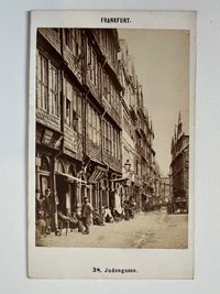 CdV, Frantisek Fridrich, Frankfurt, Nr. 38, Lutherhaus, ca. 1875.