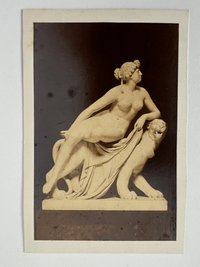 CdV, Friedrich Wilhelm Maas, Frankfurt, Ariadne, ca. 1865.