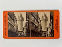 Stereobild, Unbekannter Fotograf, Frankfurt, Eschenheimer Turm, ca. 1885.