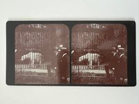 Stereobild, Unbekannter Fotograf, Frankfurt, Im Zoo, dat. 1902.