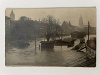 Gottfried Vömel, Frankfurt, Hochwasser Januar 1920.