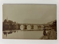 Gottfried Vömel, Frankfurt, Die Alte Brücke, ca. 1910.