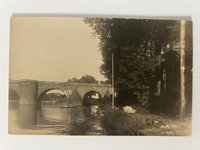 Gottfried Vömel, Frankfurt, Die Alte Brücke Nr. 17, 1912.