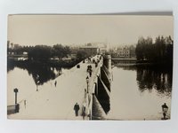 Gottfried Vömel, Frankfurt, Die Alte Brücke von Norden, 1911.