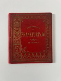 Unbekannter Hersteller, Erinnerung an Frankfurt a. M., 36 Ansichten, Leporello mit 36 Lithographien, ca. 1895.