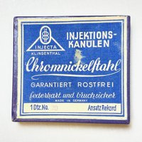 Injektionskanülen Chromnickelsstahl