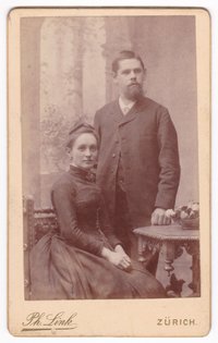 Hans Otto Ludwig Jr. und Anna Emilie Ludwig, geb. Friedrich (nach 1890)