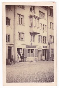 Gasthaus Grünes Glas in Zürich (1860-1864)