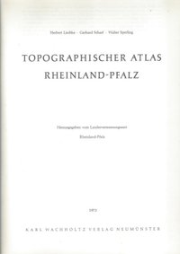 Topographischer Atlas Rheinland-Pfalz