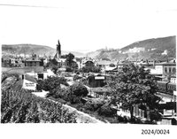 Bad Dürkheim, Blick auf die Stadt von Osten, 1930er Jahre