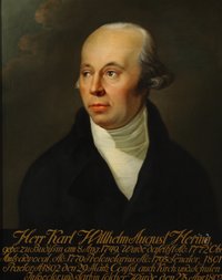 Porträt Karl Wilhelm August Hering