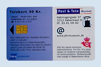 Telefonkarte 30 Dänische Kronen