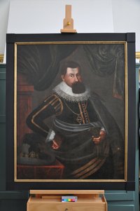 Ölgemälde "Porträt Johann Georg I. von Sachsen"
