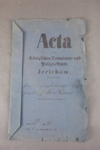 Acta d. königl. Domänen- u. Polizei-Amtes Jerichow
