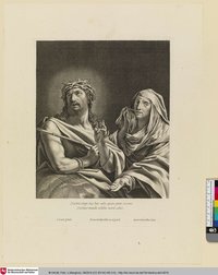 [Christus mit Dornenkrone und Maria zu seiner rechten]