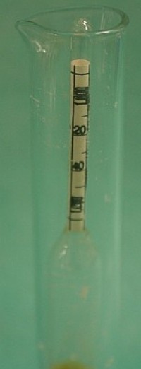 Standzylinder mit Urometer