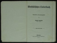 Westfälisches Liederbuch (1911)