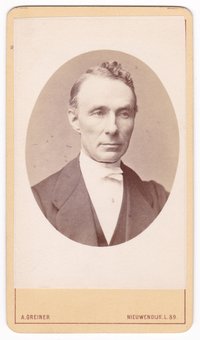 Dr. Cornelis Vermeulen (um 1875)