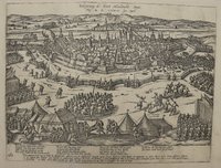 Belagerung von Maastricht, April 1579 (Hogenberg)