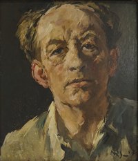 Hülsmann, Fritz "Selbstportrait"
