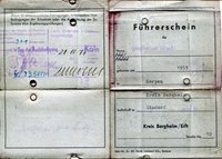 Ausweis | Führerschein | 1970