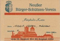 Festkarte Neuss 1950 (aktiv)
